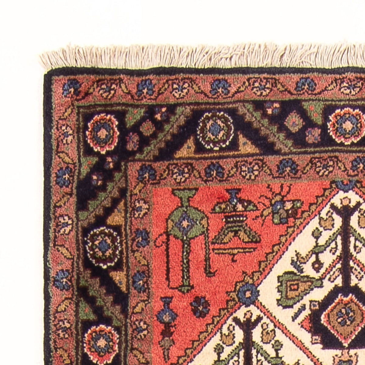 Alfombra de pasillo Alfombra persa - Nómada - 283 x 94 cm - crema