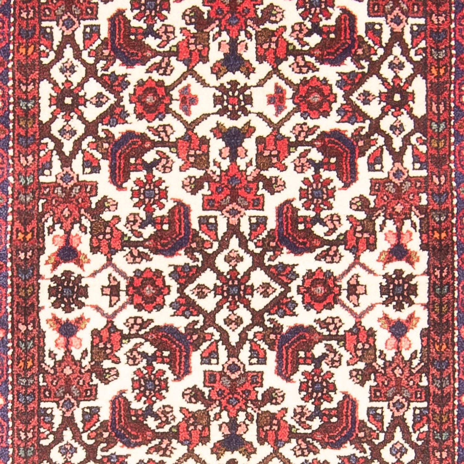 Alfombra de pasillo Alfombra Kelim - Oriental - 415 x 80 cm - beige