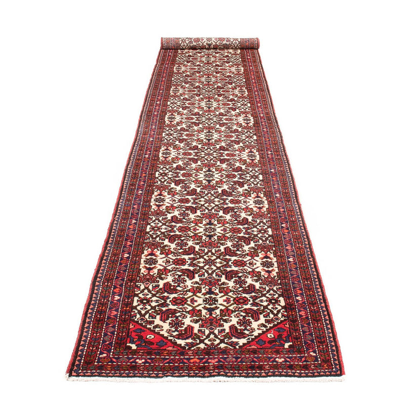 Alfombra de pasillo Alfombra Kelim - Oriental - 415 x 80 cm - beige