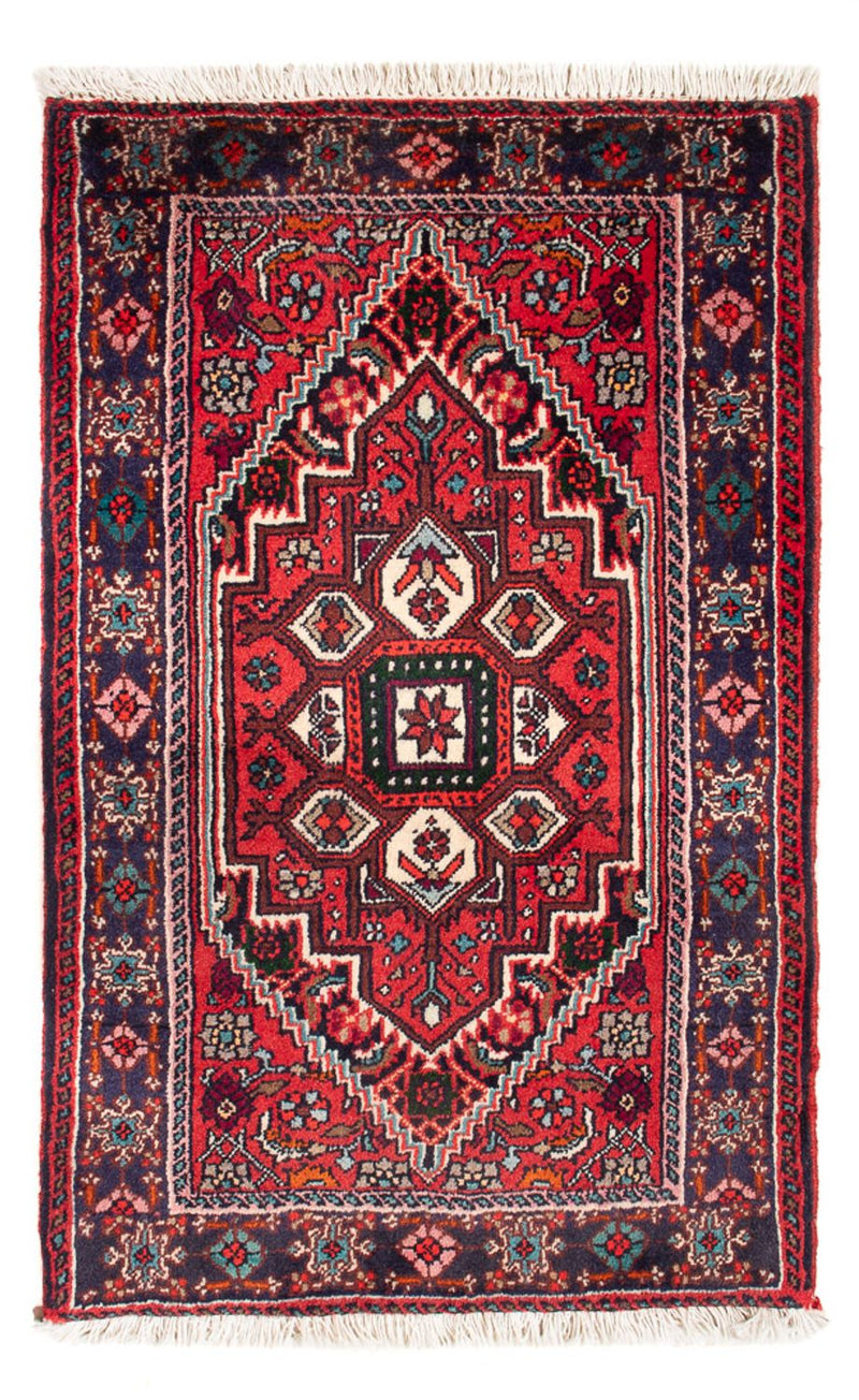Alfombra persa - Nómada - 88 x 48 cm - rojo