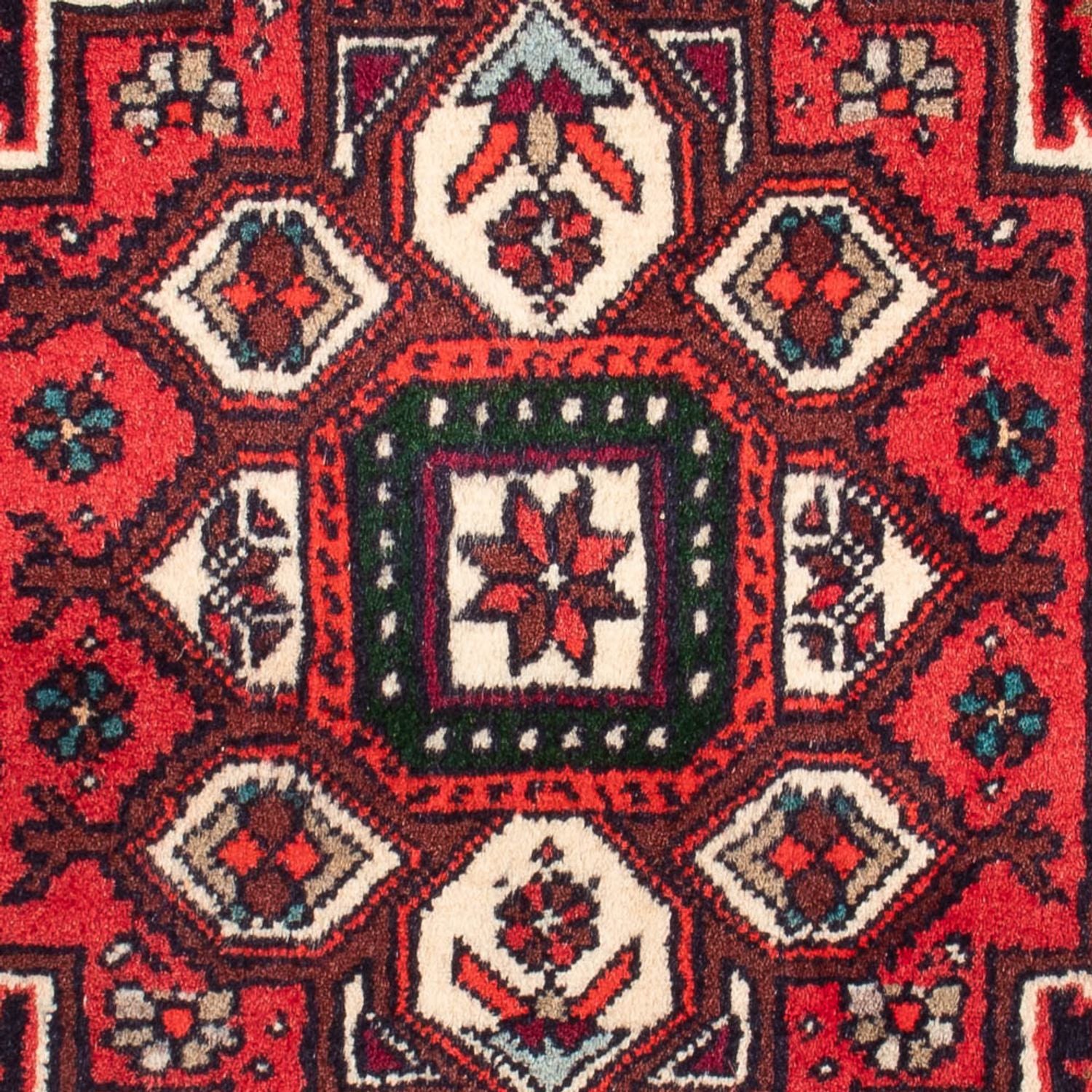 Alfombra persa - Nómada - 88 x 48 cm - rojo