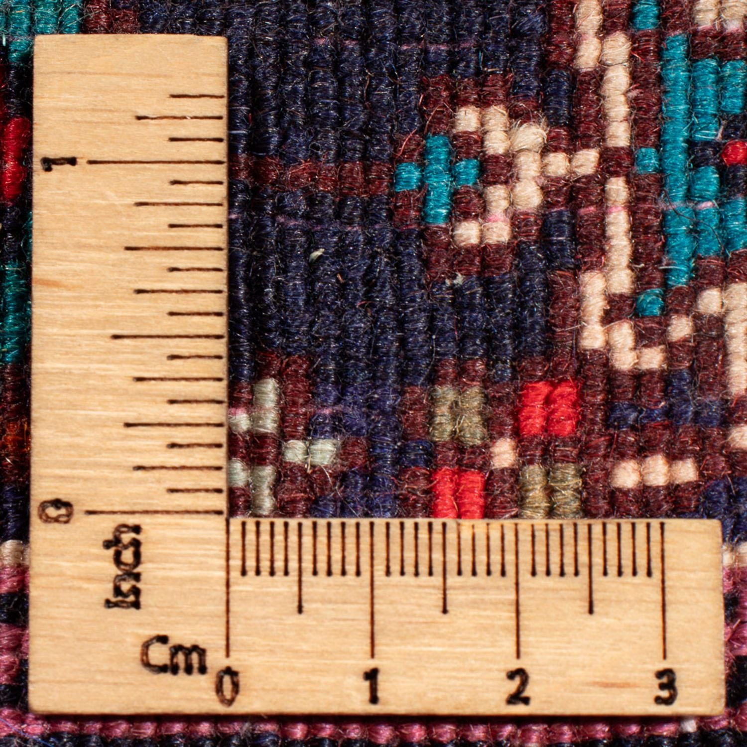 Alfombra persa - Nómada - 88 x 48 cm - rojo