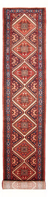 Alfombra de pasillo Alfombra persa - Nómada - 508 x 88 cm - rojo