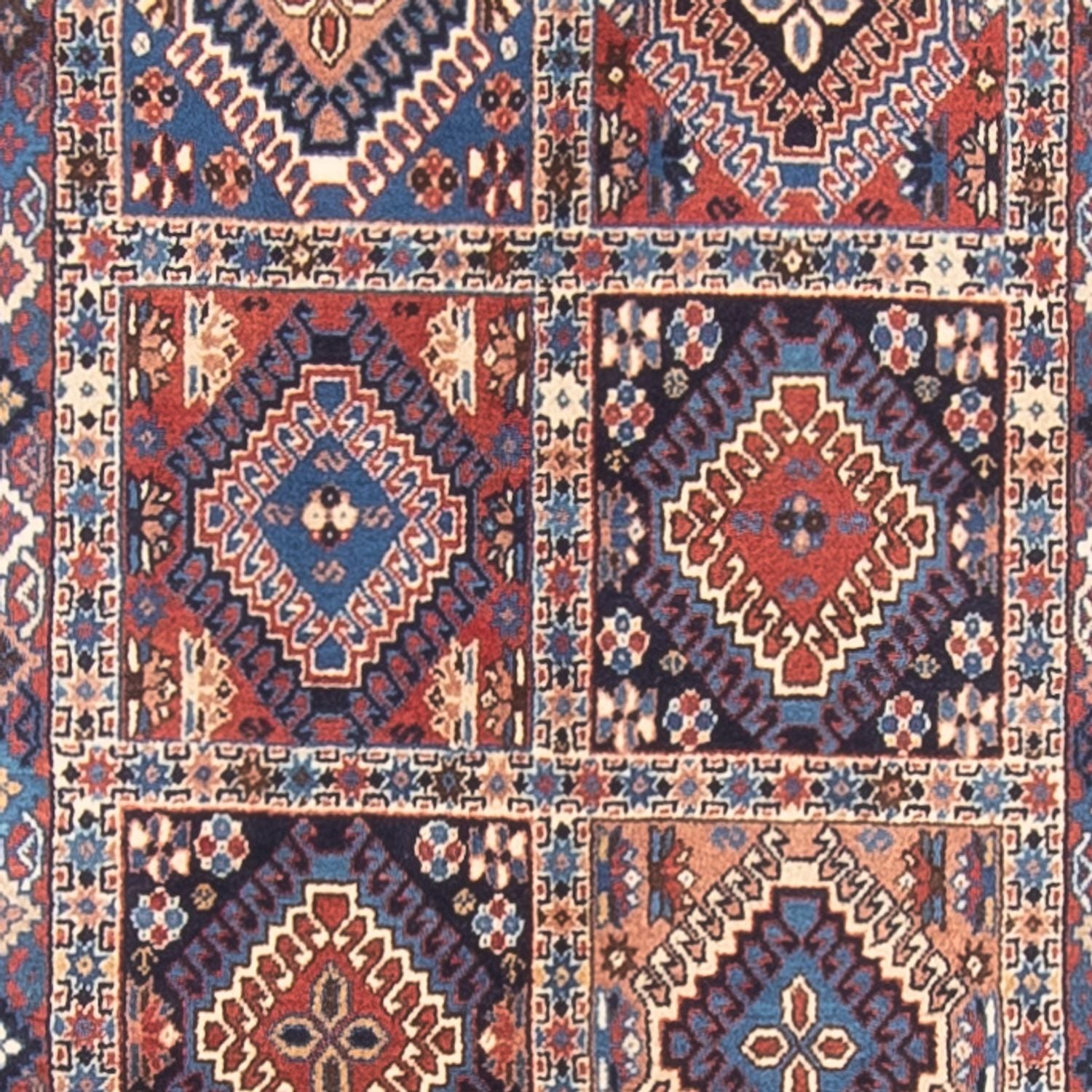 Alfombra de pasillo Alfombra persa - Nómada - 568 x 80 cm - multicolor