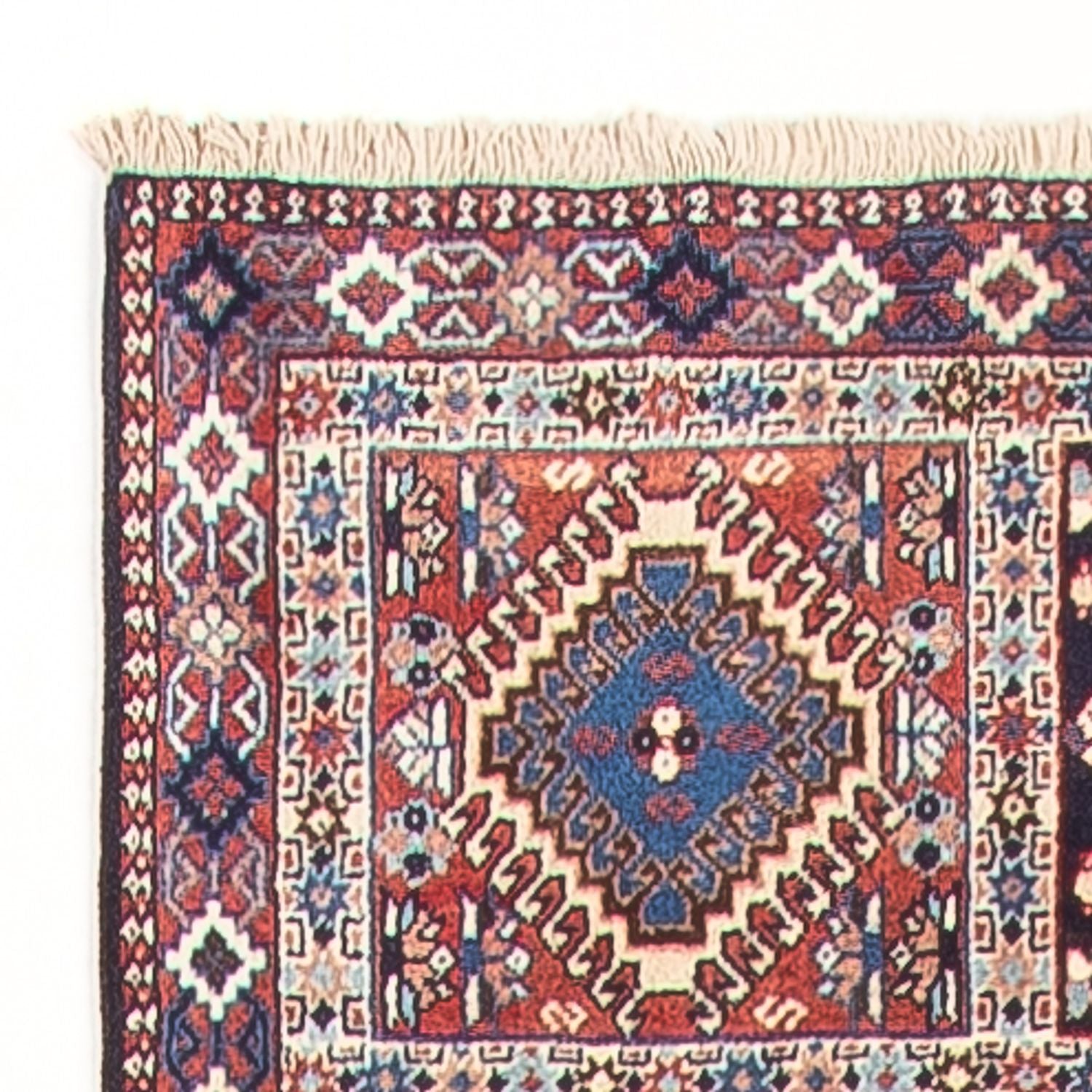 Alfombra de pasillo Alfombra persa - Nómada - 568 x 80 cm - multicolor