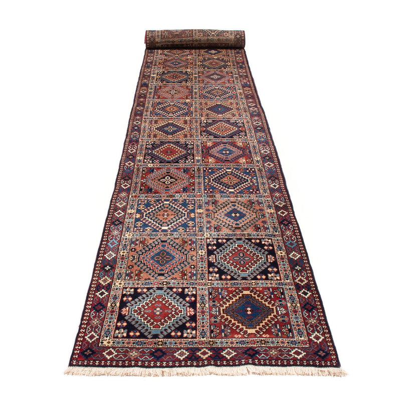 Alfombra de pasillo Alfombra persa - Nómada - 568 x 80 cm - multicolor