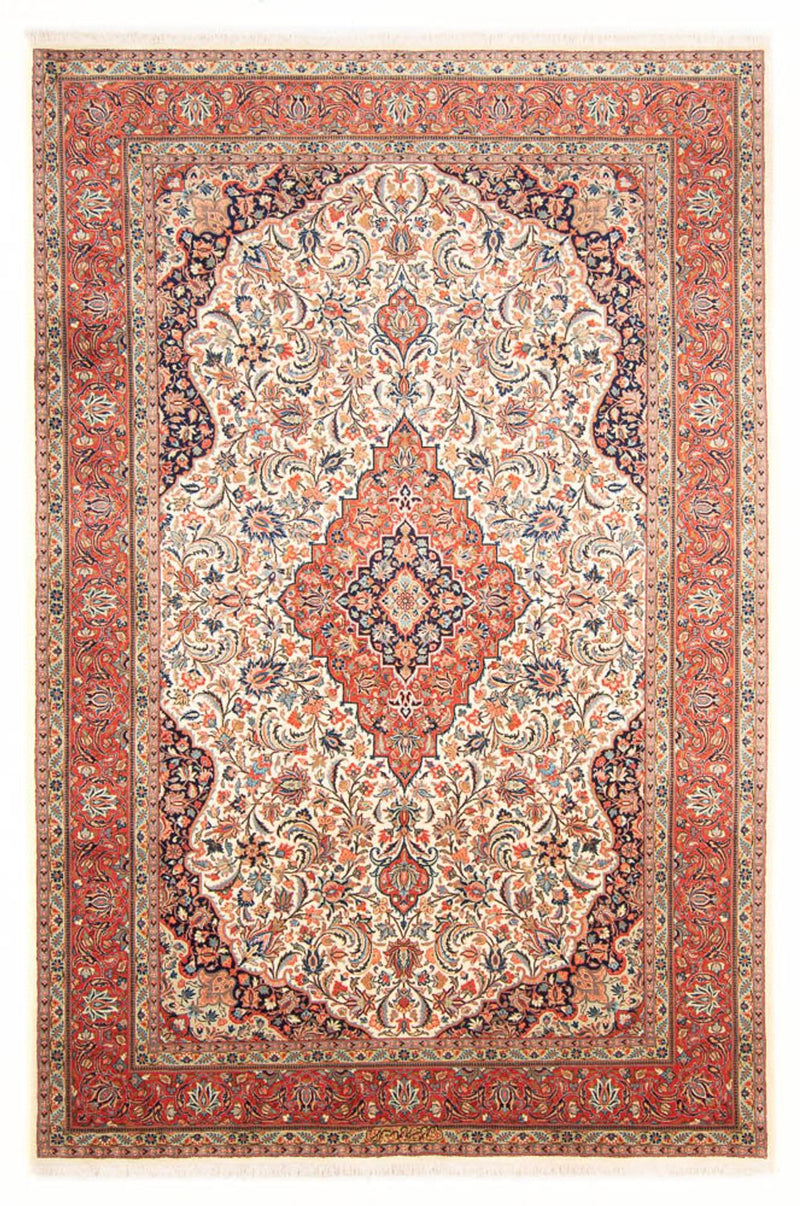 Alfombra persa - Clásica - 306 x 200 cm - crema