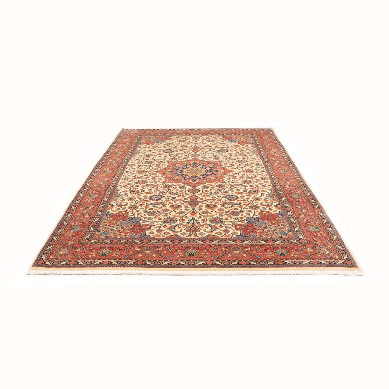 Alfombra persa - Clásica - 292 x 207 cm - crema