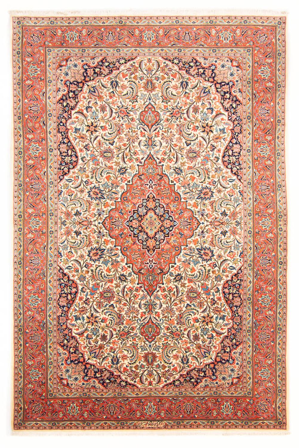 Alfombra persa - Clásica - 308 x 200 cm - crema