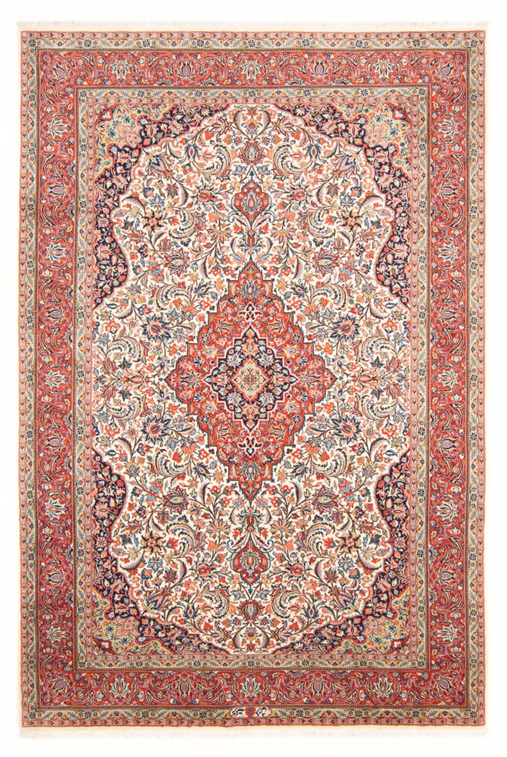 Alfombra persa - Clásica - 305 x 200 cm - crema