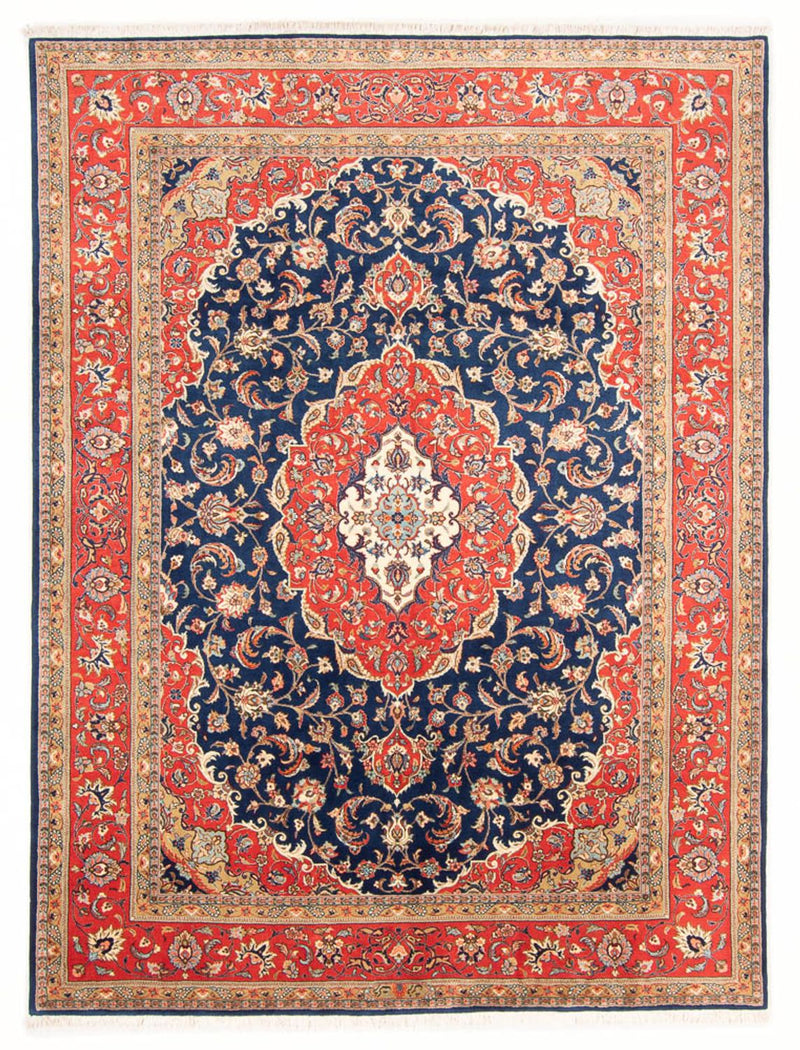 Alfombra persa - Clásica - 275 x 200 cm - azul oscuro
