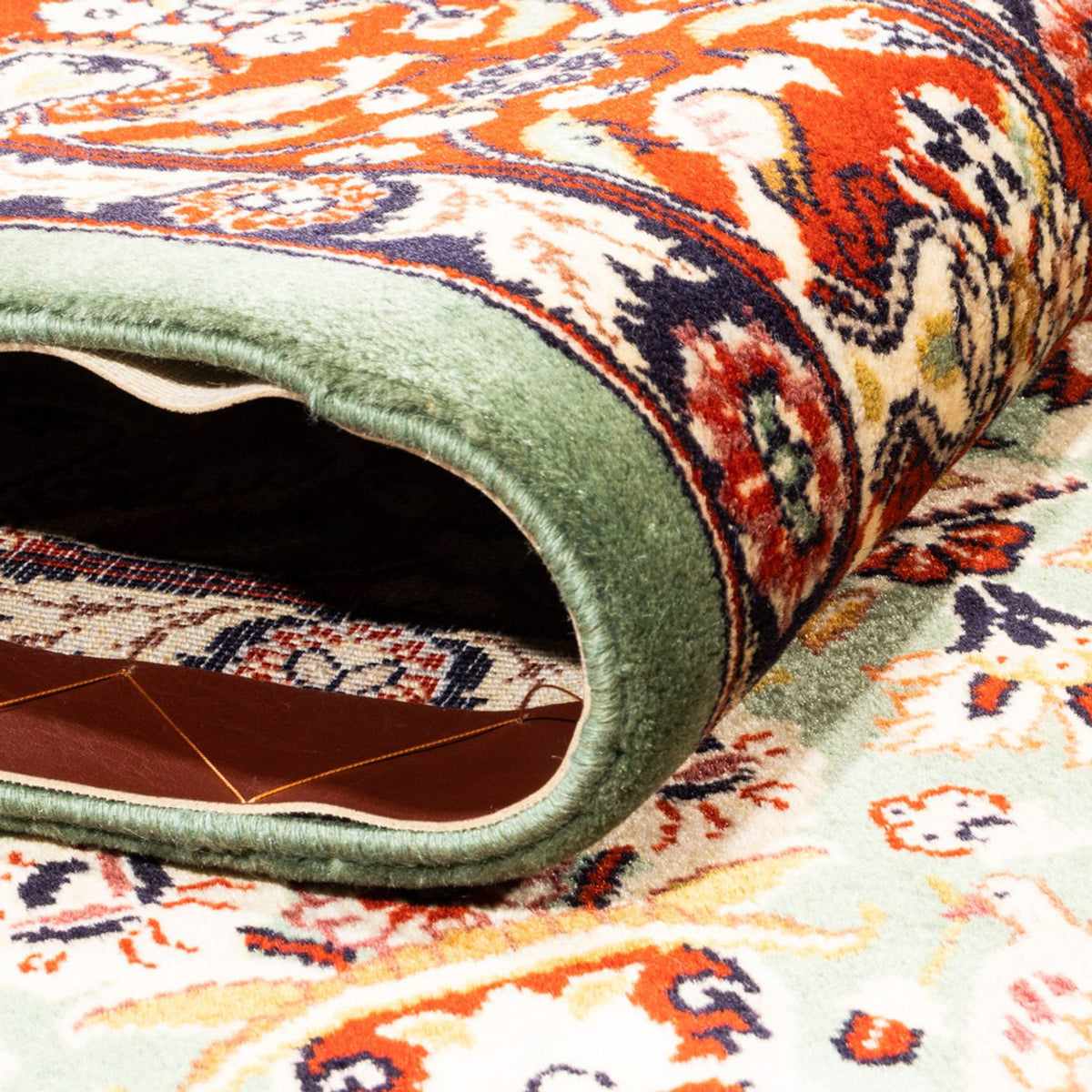 Alfombra persa - Clásica - 209 x 173 cm - arena