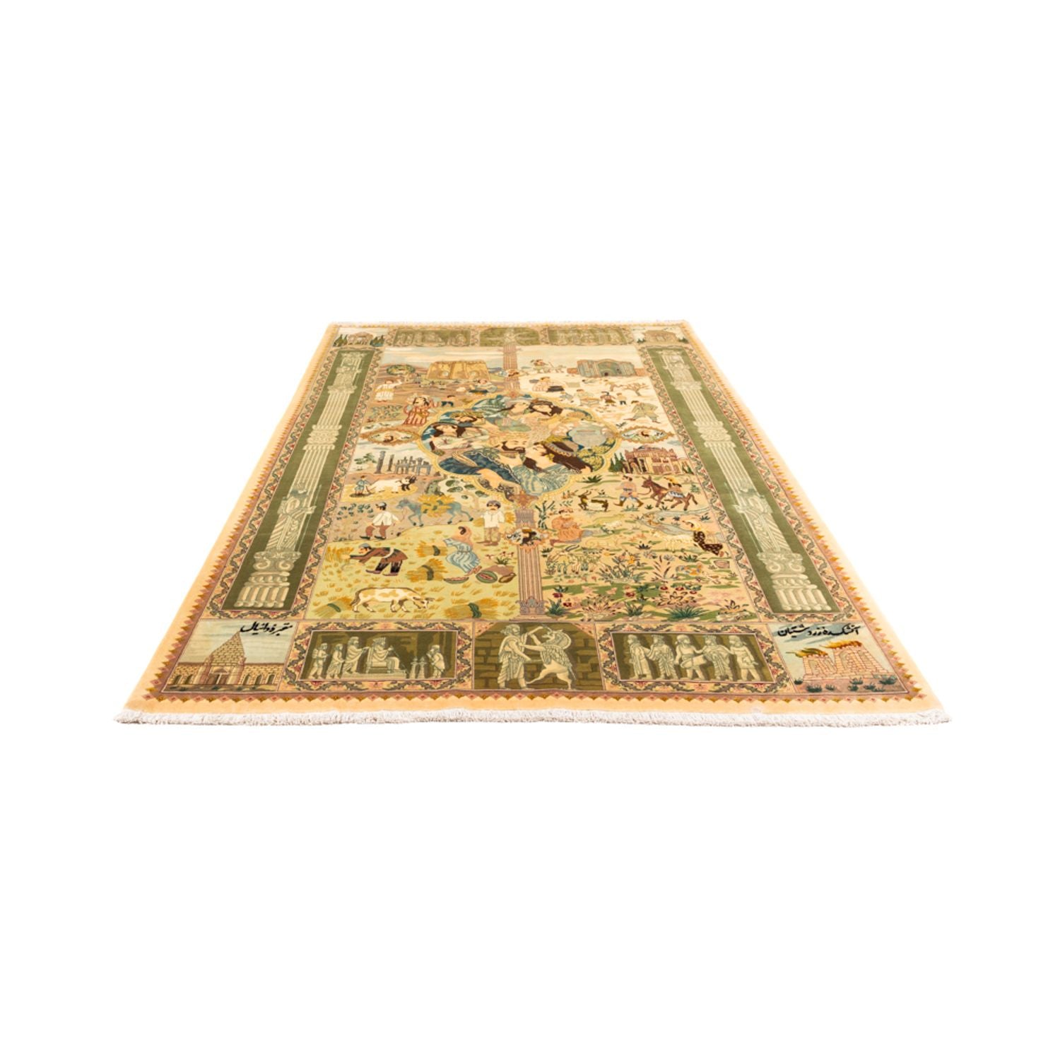 Alfombra Persa - Tabriz - Real - 263 x 175 cm - multicolor
