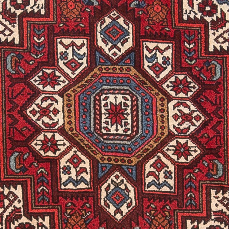 Alfombra persa - Nómada - 111 x 68 cm - rojo claro