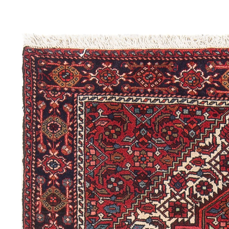 Alfombra persa - Nómada - 111 x 68 cm - rojo claro