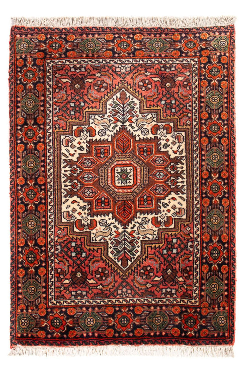 Alfombra persa - Nómada - 80 x 45 cm - crema