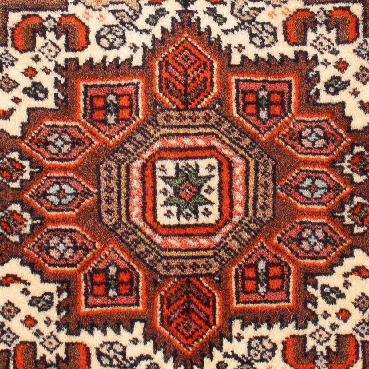 Alfombra persa - Nómada - 80 x 45 cm - crema