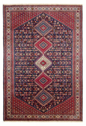 Alfombra persa - Nómada - 300 x 200 cm - azul oscuro