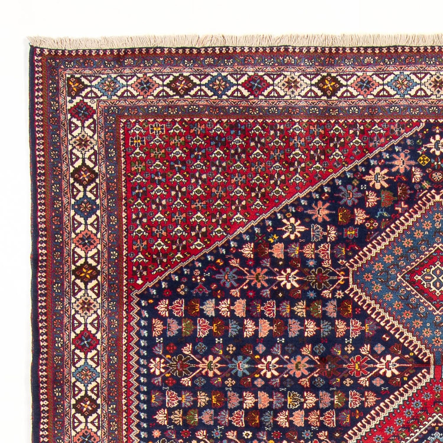 Alfombra persa - Nómada - 300 x 200 cm - azul oscuro