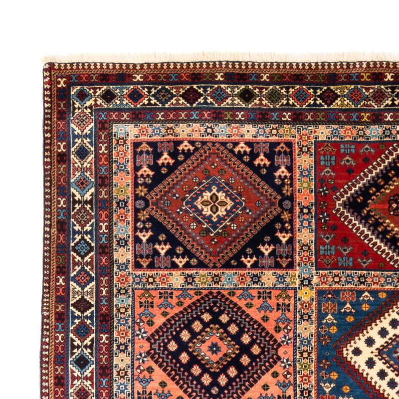 Alfombra persa - Nómada - 305 x 202 cm - rojo burdeos