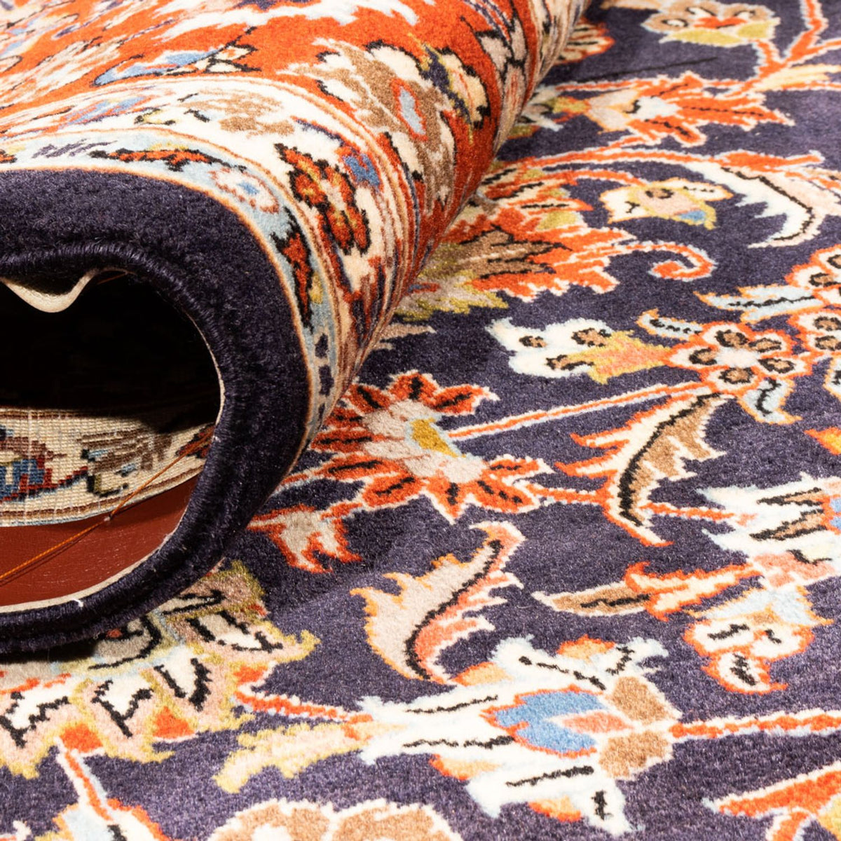 Alfombra persa - Clásica - 268 x 223 cm - beige oscuro