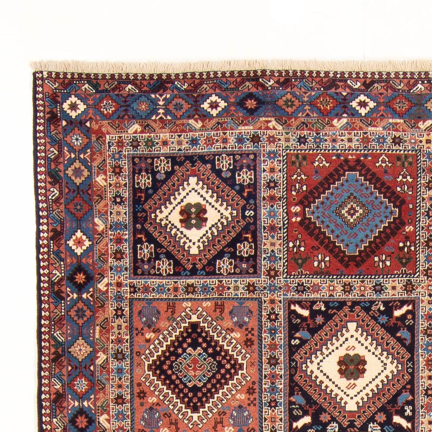 Alfombra persa - Nómada - 285 x 198 cm - multicolor