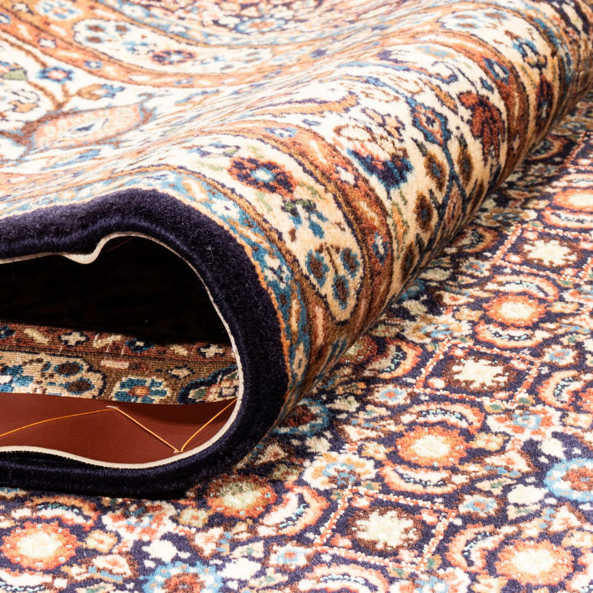 Alfombra persa - Clásica - 240 x 197 cm - beige oscuro