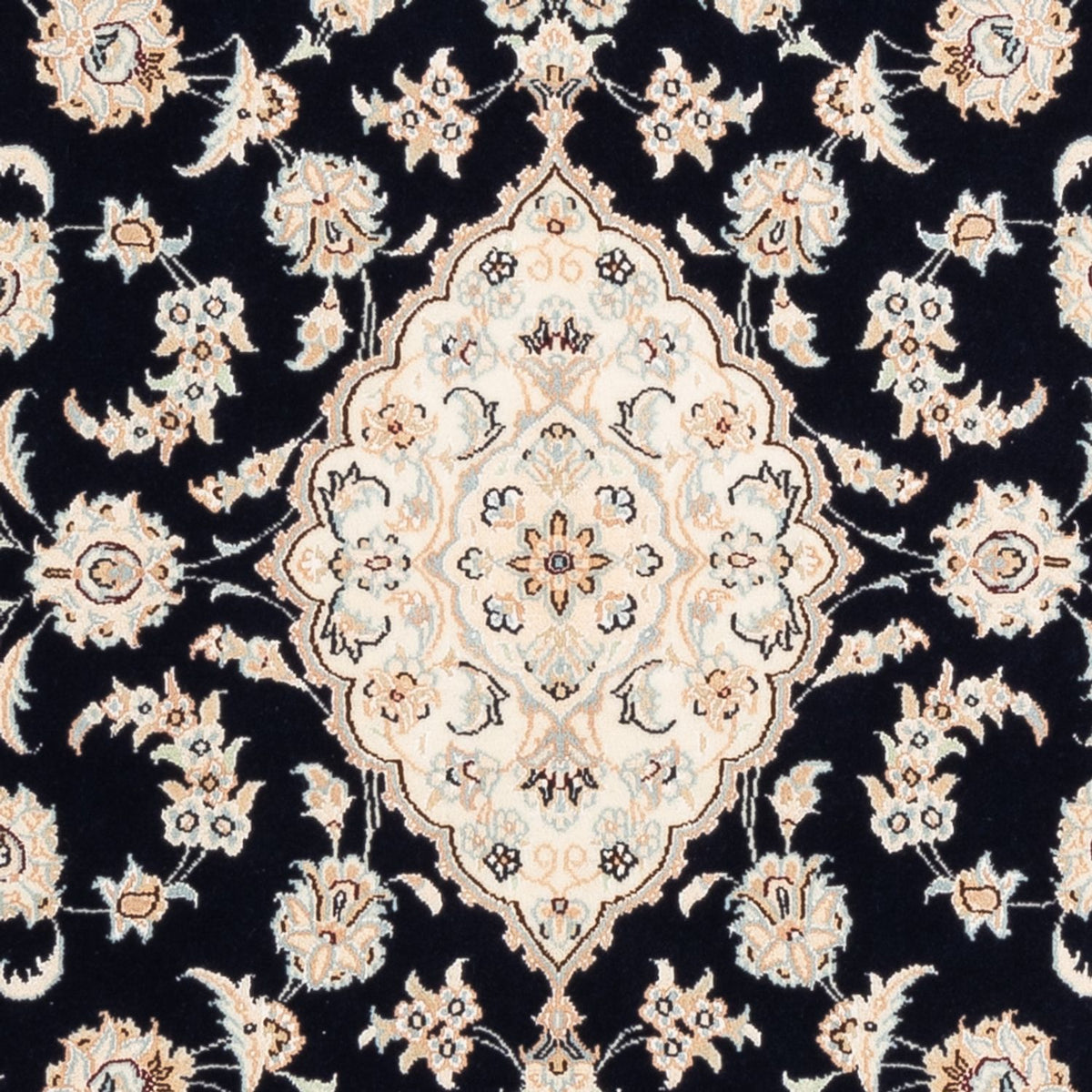 Alfombra Persa - Nain - Prima - 152 x 107 cm - azul oscuro