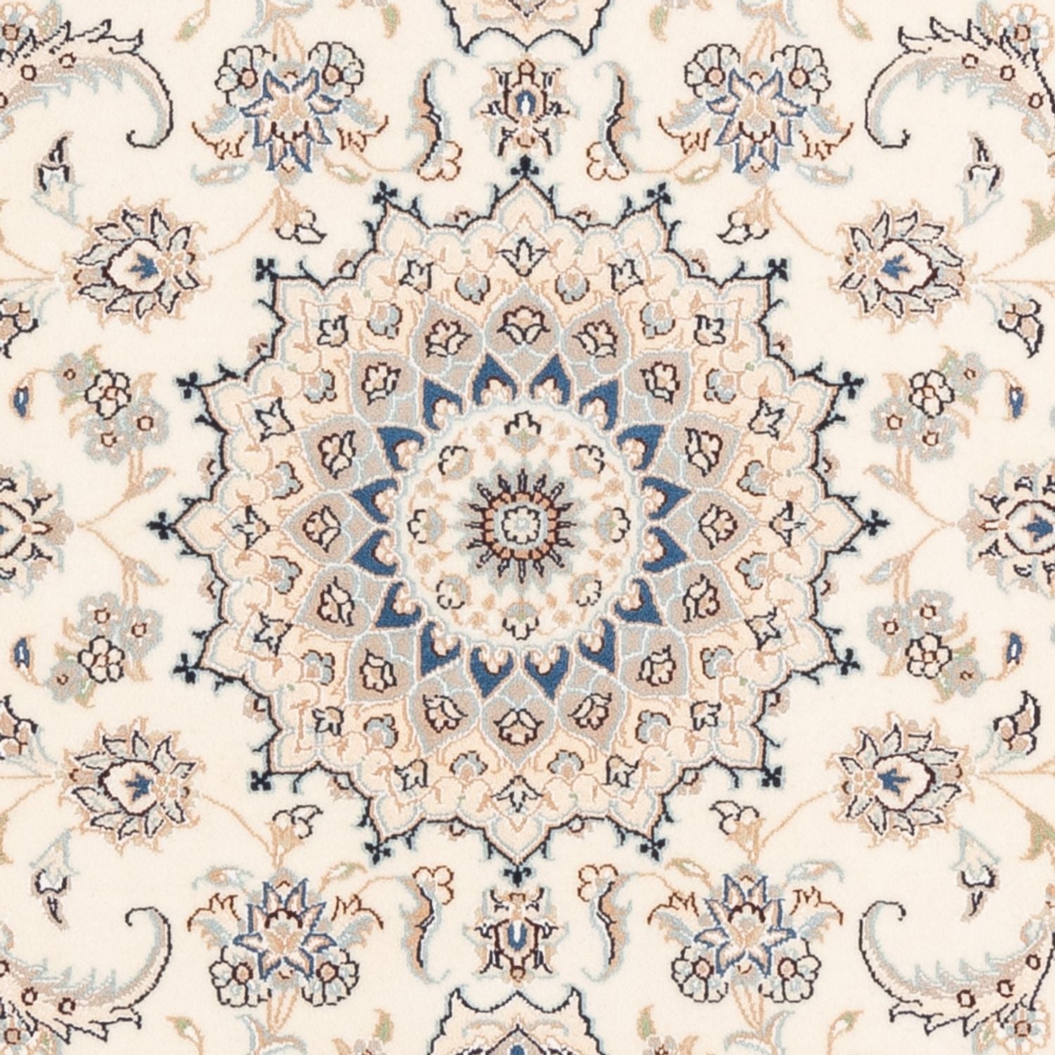 Alfombra Persa - Nain - Prima - 157 x 108 cm - crema