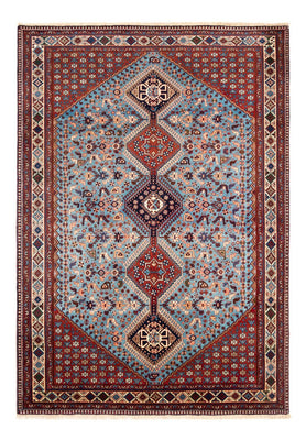 Alfombra persa - Nómada - 253 x 172 cm - azul claro