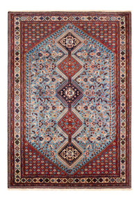 Alfombra persa - Nómada - 253 x 172 cm - azul claro