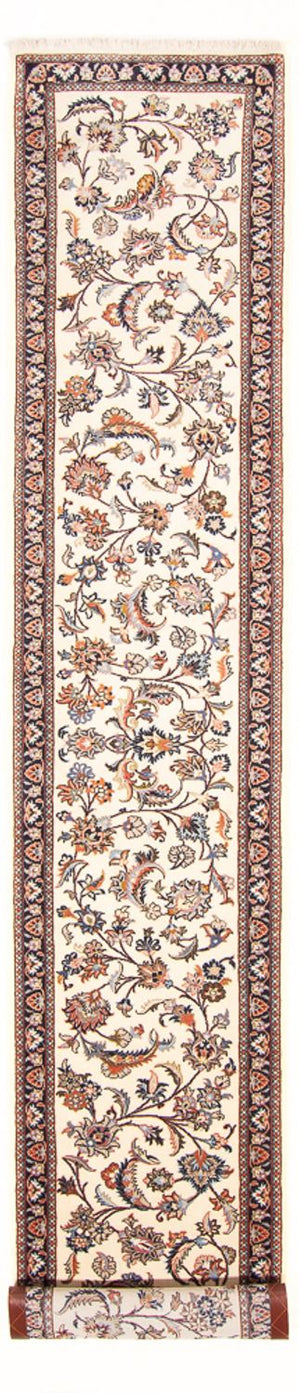 Alfombra de pasillo Alfombra persa - Clásica - 393 x 75 cm - crema