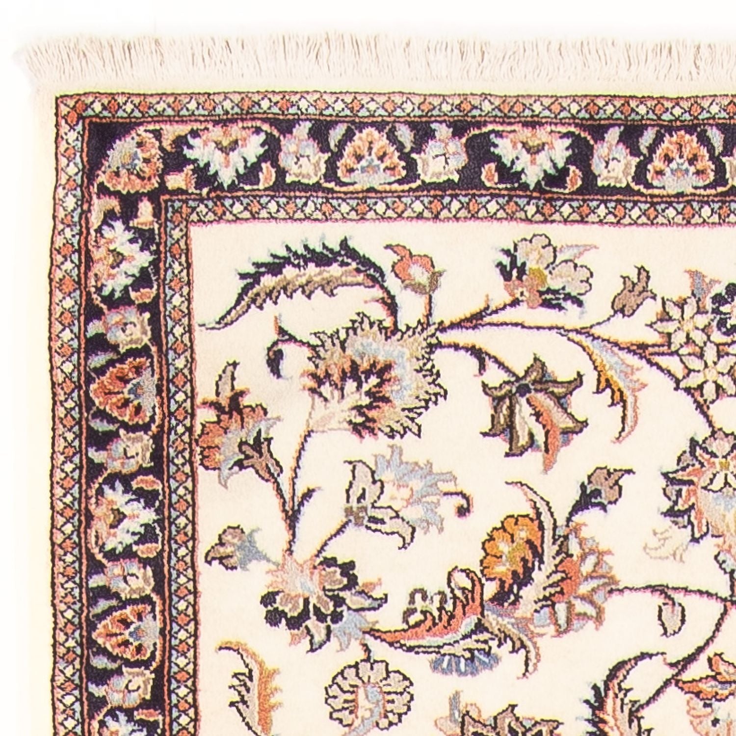 Alfombra de pasillo Alfombra persa - Clásica - 393 x 75 cm - crema