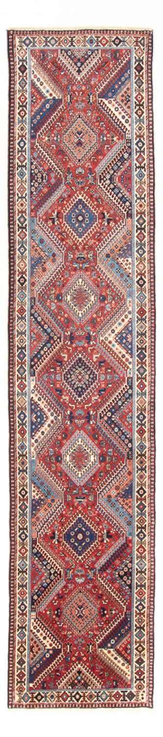 Alfombra de pasillo Alfombra persa - Nómada - 387 x 80 cm - rojo