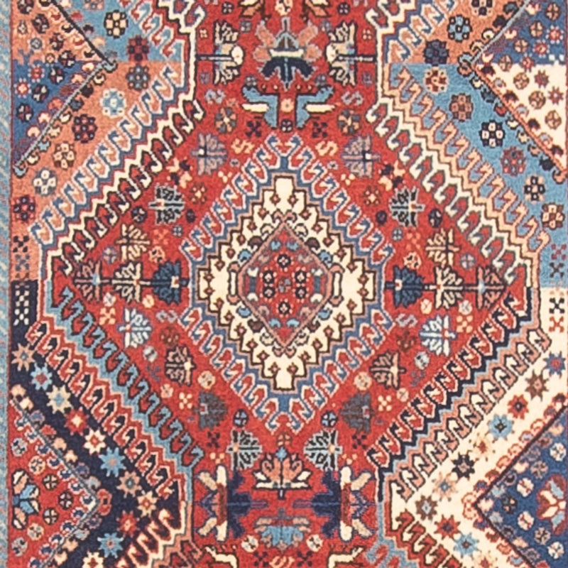 Alfombra de pasillo Alfombra persa - Nómada - 387 x 80 cm - rojo