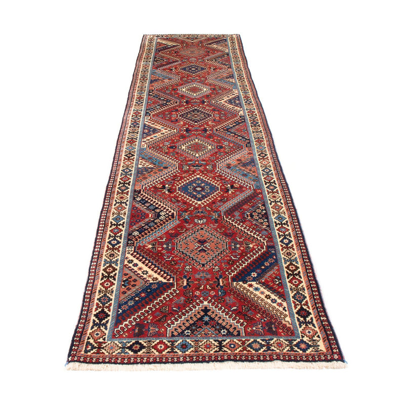 Alfombra de pasillo Alfombra persa - Nómada - 387 x 80 cm - rojo