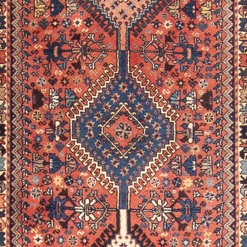 Alfombra de pasillo Alfombra persa - Nómada - 383 x 80 cm - rojo