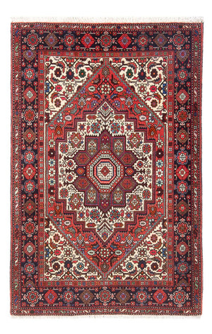 Alfombra persa - Nómada - 134 x 68 cm - rojo claro