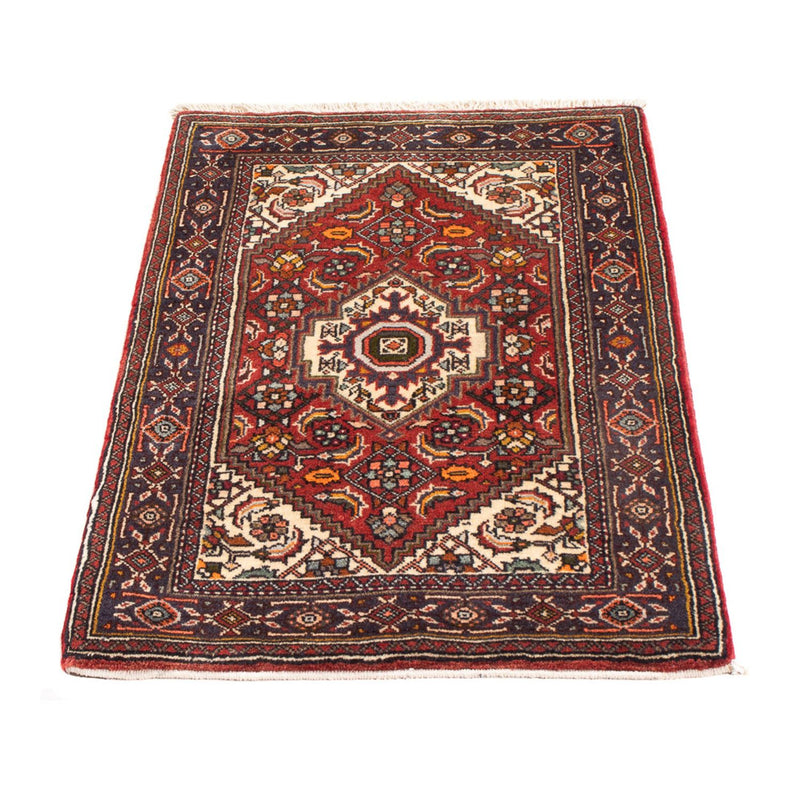 Alfombra persa - Nómada - 92 x 63 cm - rojo