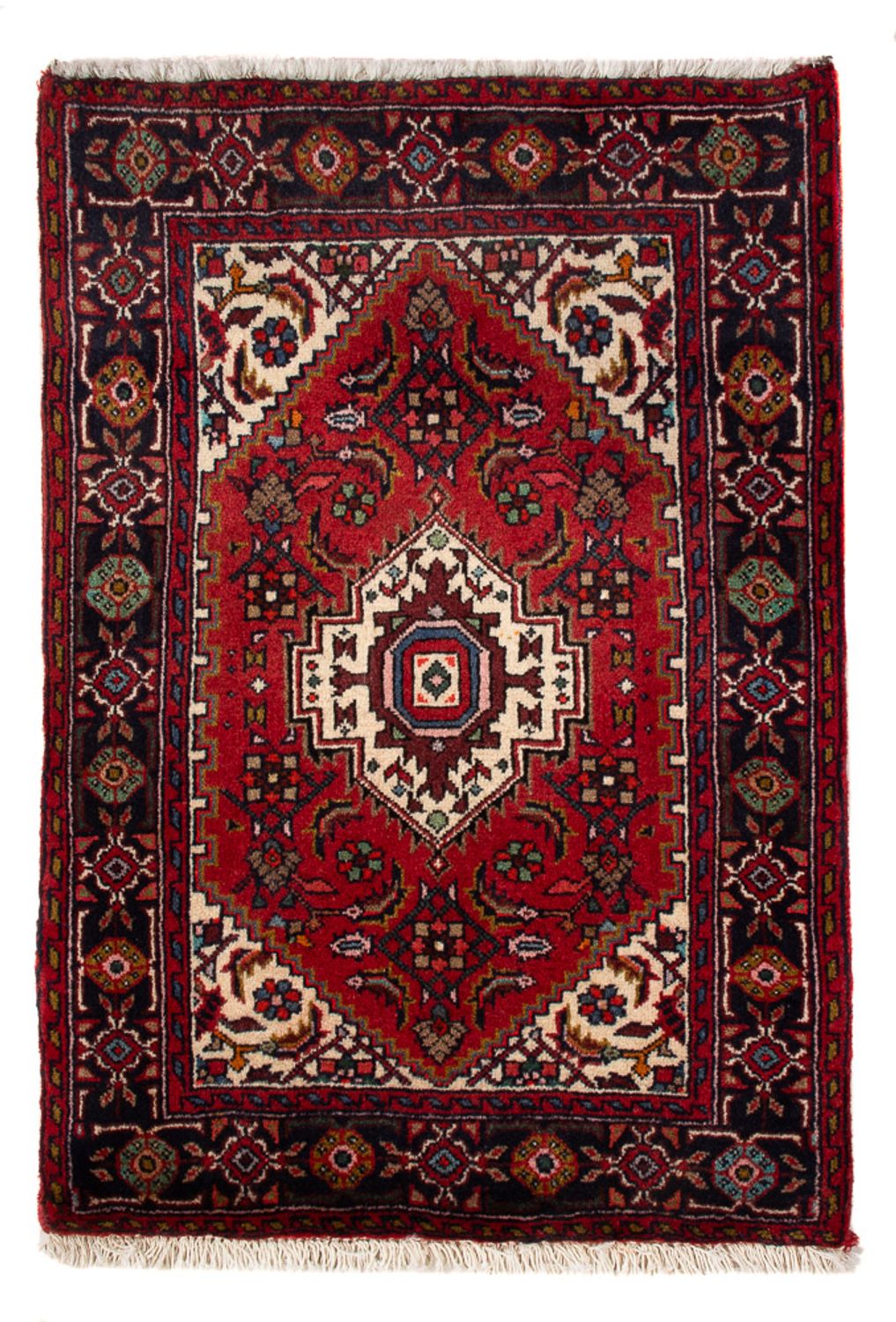 Alfombra persa - Nómada - 95 x 60 cm - rojo