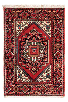 Alfombra persa - Nómada - 86 x 63 cm - rojo