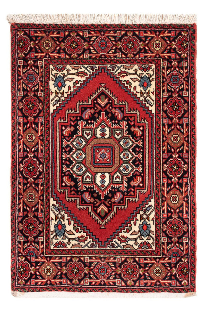Alfombra persa - Nómada - 86 x 63 cm - rojo