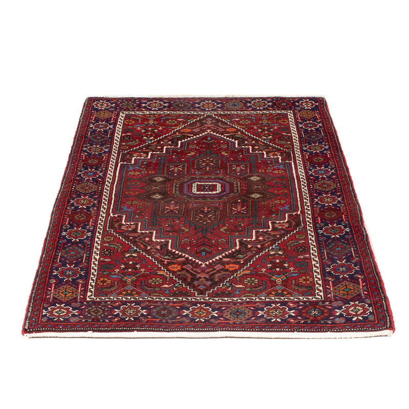 Alfombra persa - Nómada - 130 x 90 cm - rojo claro