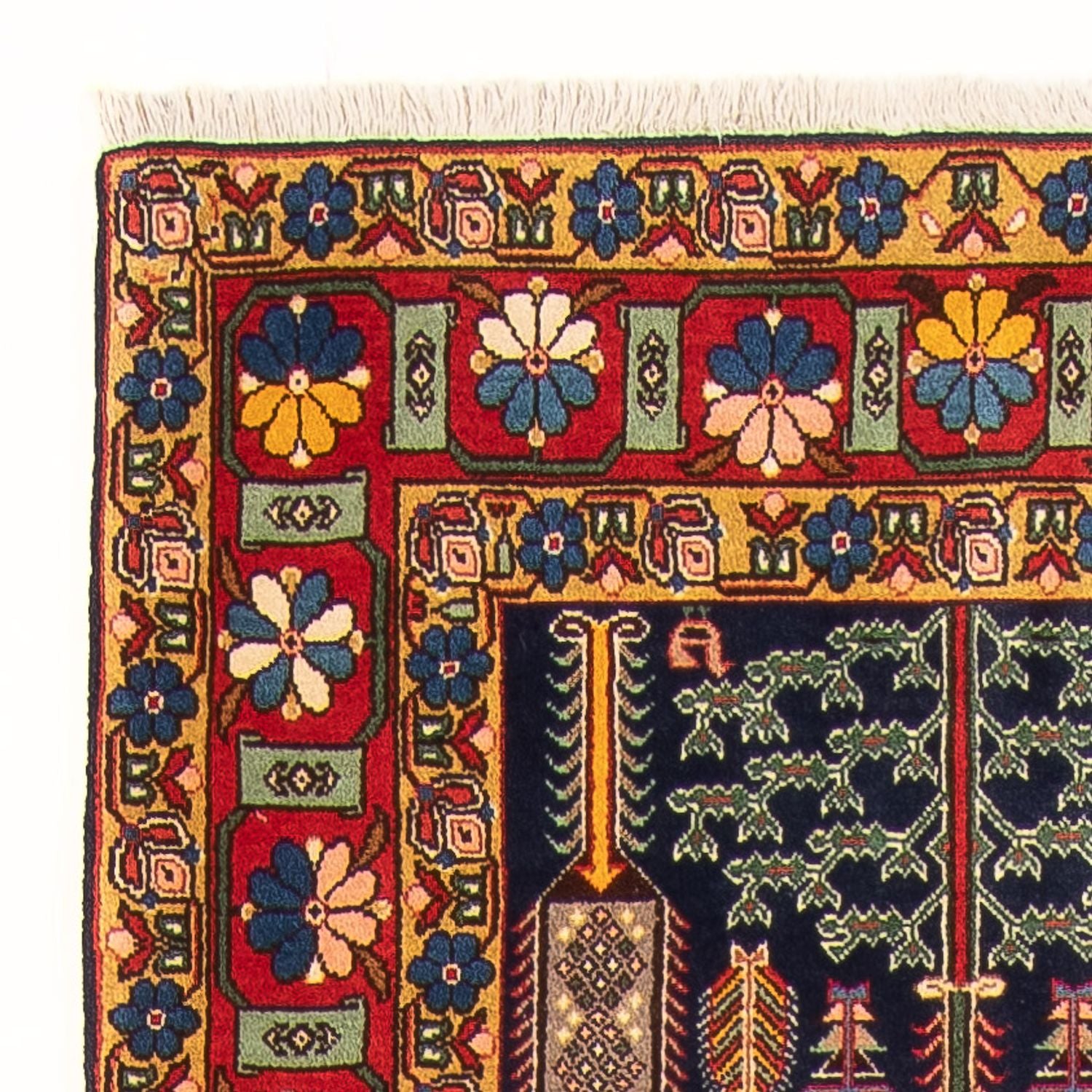 Alfombra de pasillo Alfombra persa - Nómada - 486 x 97 cm - multicolor