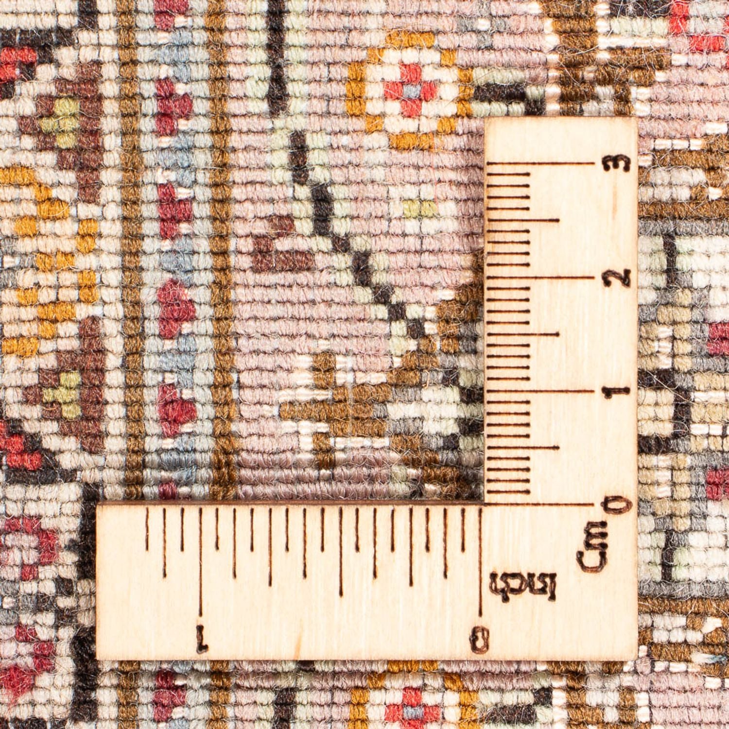Alfombra de pasillo Alfombra Persa - Tabriz - Real - 393 x 80 cm - beige