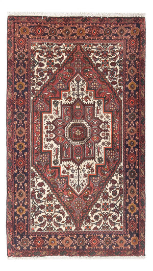 Alfombra persa - Nómada - 130 x 82 cm - crema