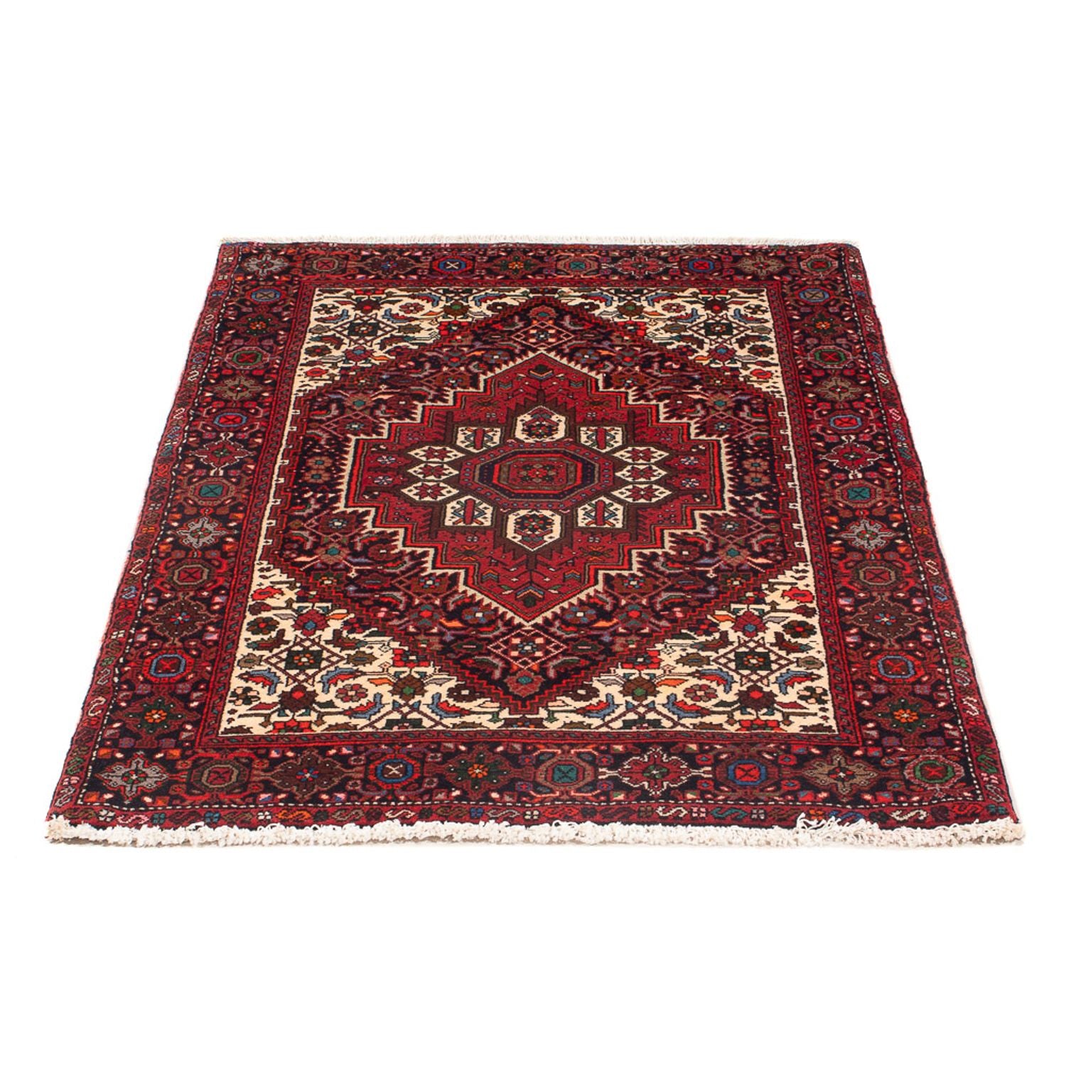 Alfombra persa - Nómada - 120 x 80 cm - rojo