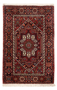 Alfombra persa - Nómada - 77 x 48 cm - rojo