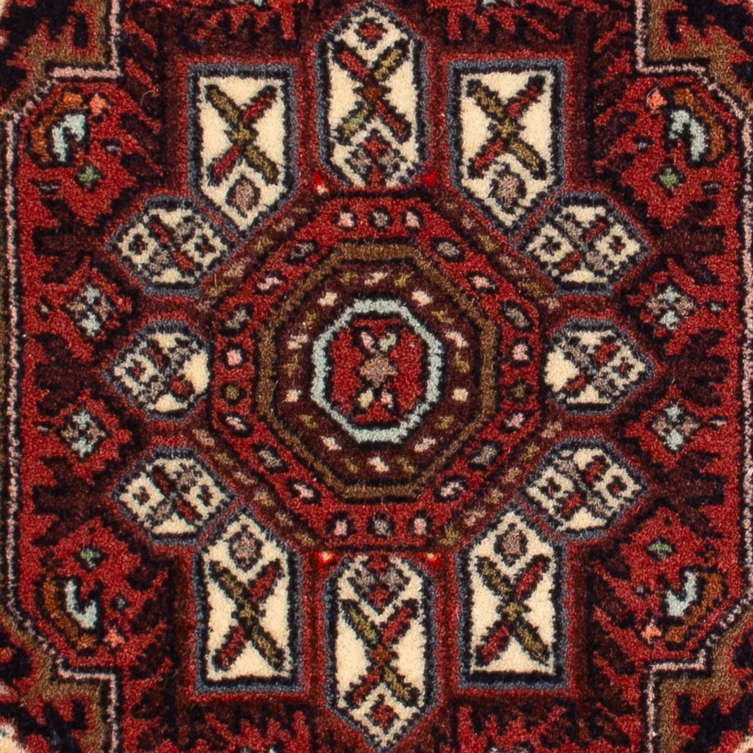 Alfombra persa - Nómada - 77 x 48 cm - rojo