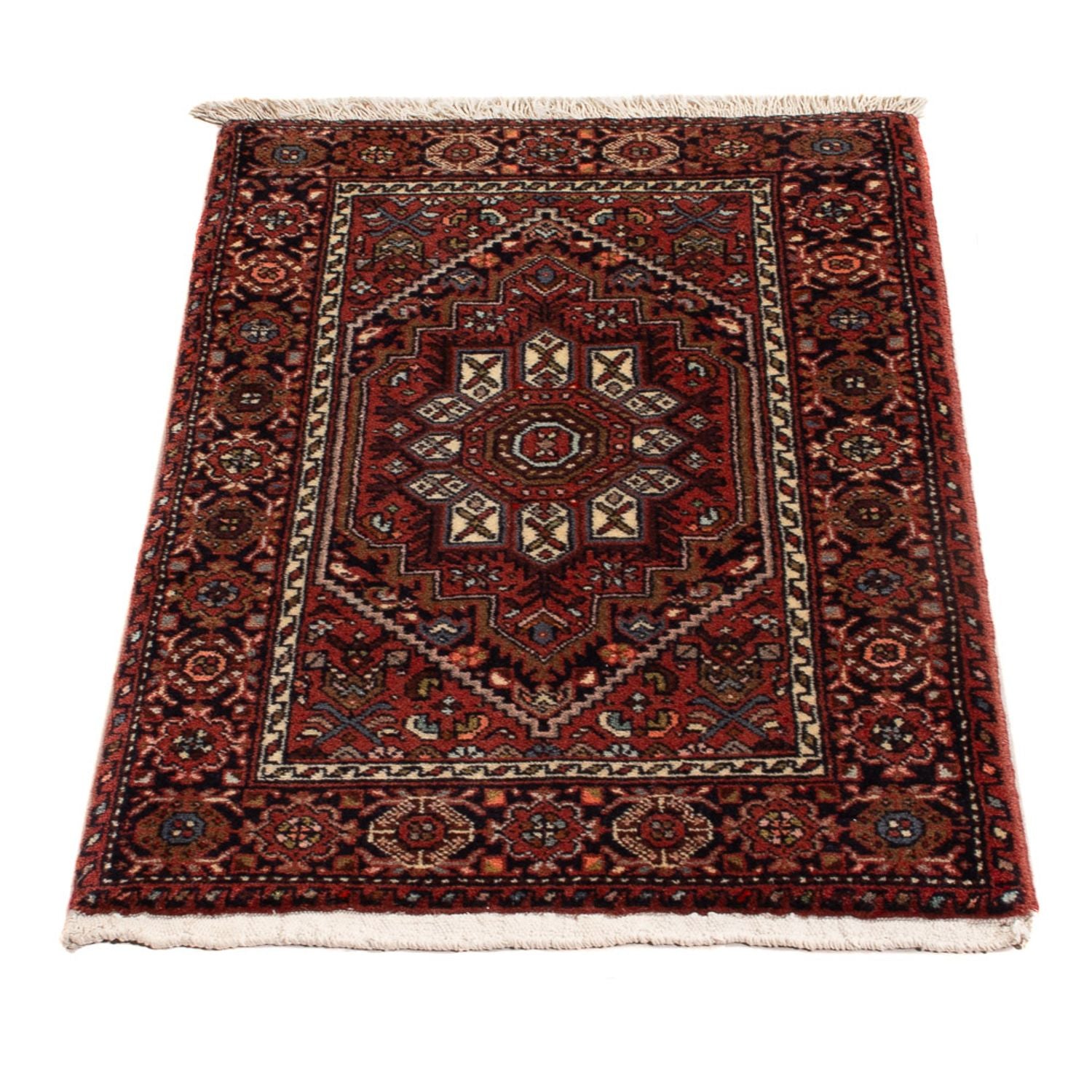 Alfombra persa - Nómada - 77 x 48 cm - rojo